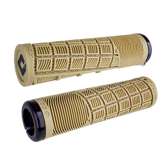 Punhos ODI REFLEX XL Lock-on 135 mm Bege