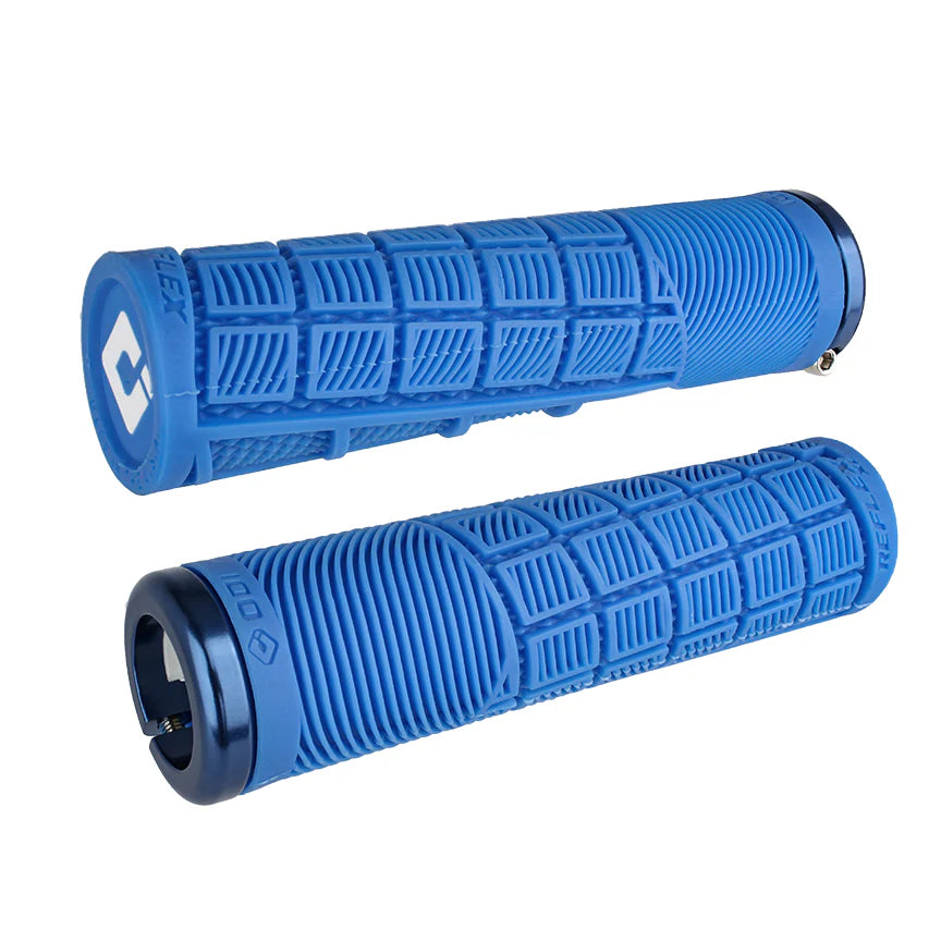 Punhos ODI REFLEX XL Lock-on 135 mm Azul