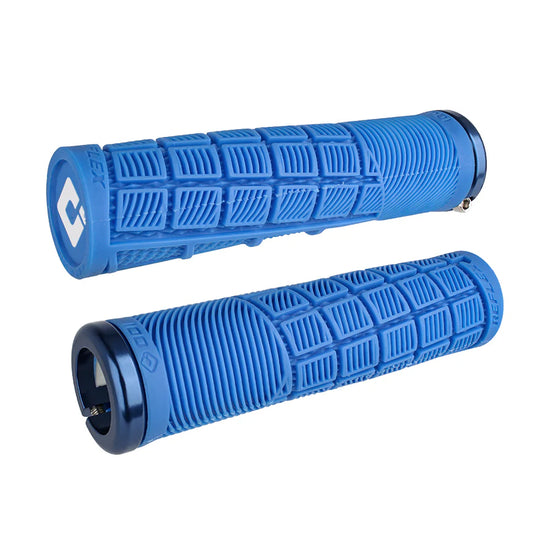 Punhos ODI REFLEX V2.1 Lock-on 135 mm Azul