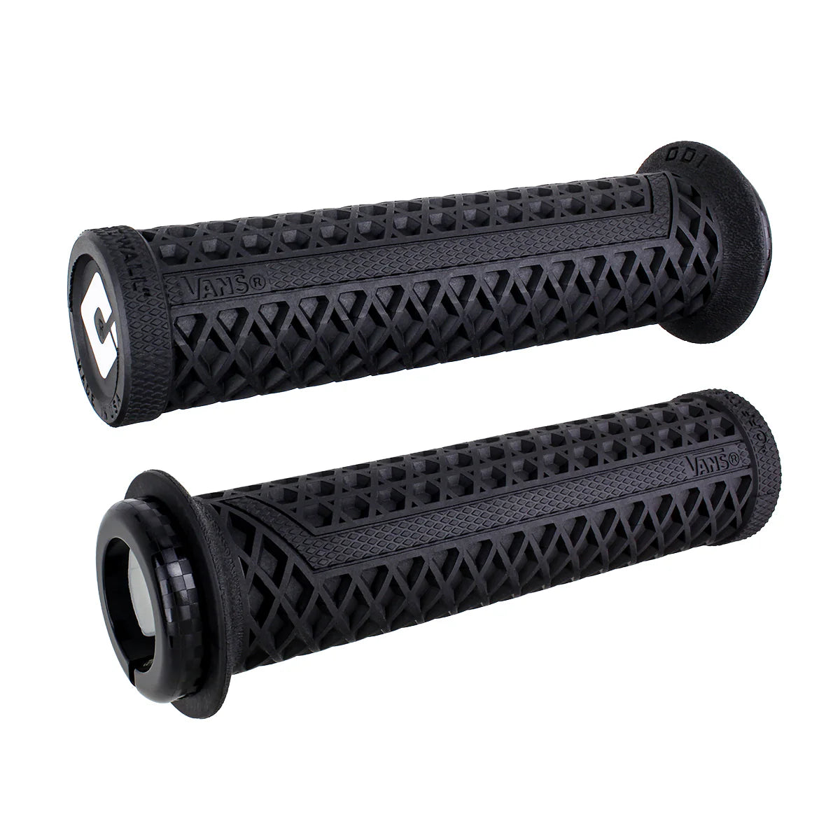 Punhos ODI VANS V2.1 Lock-On 135 mm Preto