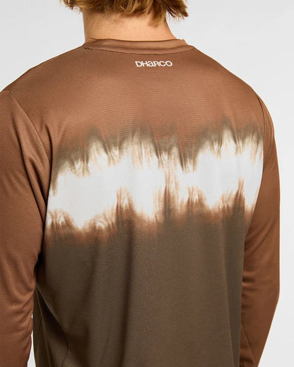 Maillot DHARCO GRAVITY DUNE Mangas Longas Castanho