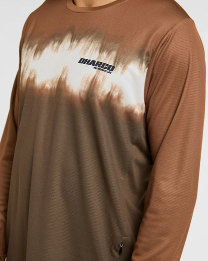 Maillot DHARCO GRAVITY DUNE Mangas Longas Castanho