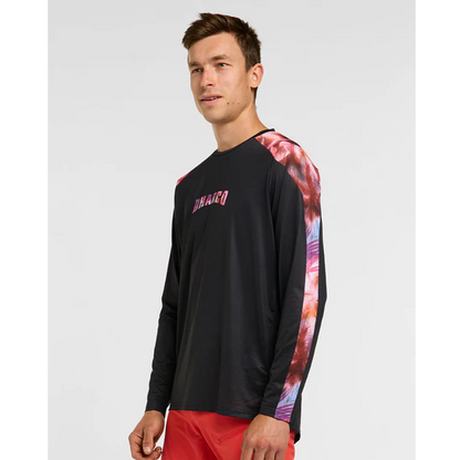 Maillot DHARCO RACE NEBULA Mangas Longas Preto