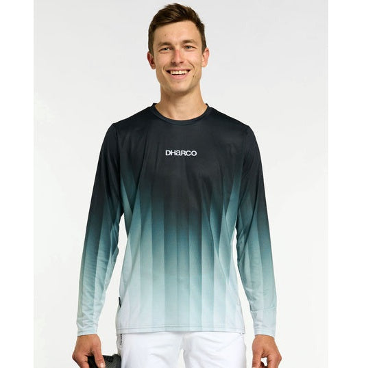 Camisola de manga comprida DHARCO RACE MIDNIGHT PRISM Verde