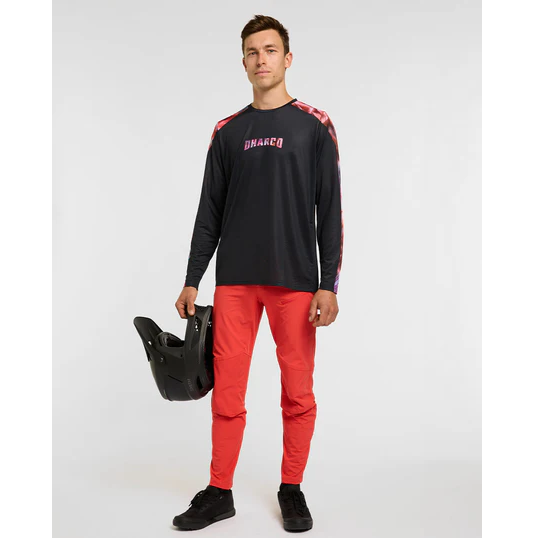 Camisola de manga comprida DHARCO RACE NEBULA Preto