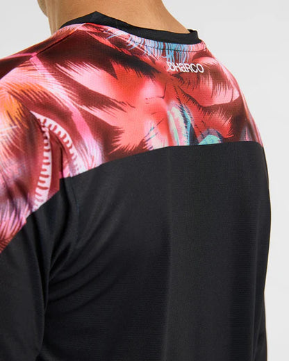 Maillot DHARCO RACE NEBULA Mangas Longas Preto