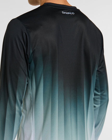 Camisola de manga comprida DHARCO RACE MIDNIGHT PRISM Verde