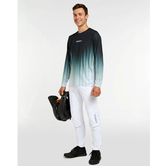 Camisola de manga comprida DHARCO RACE MIDNIGHT PRISM Verde
