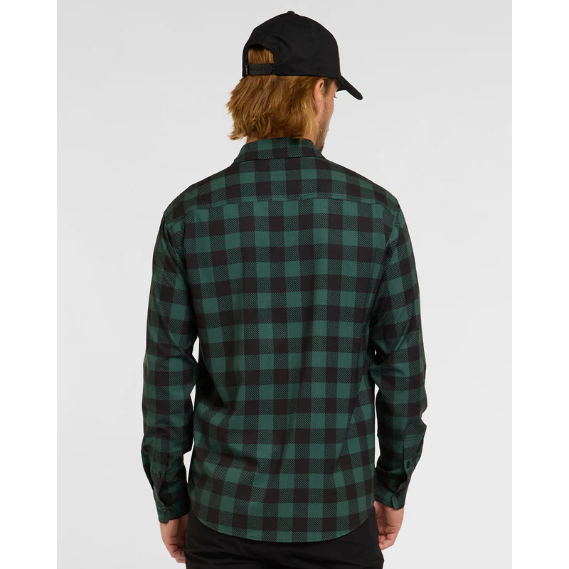 Camisa técnica DHARCO TECH GUS Preto/Cáqui