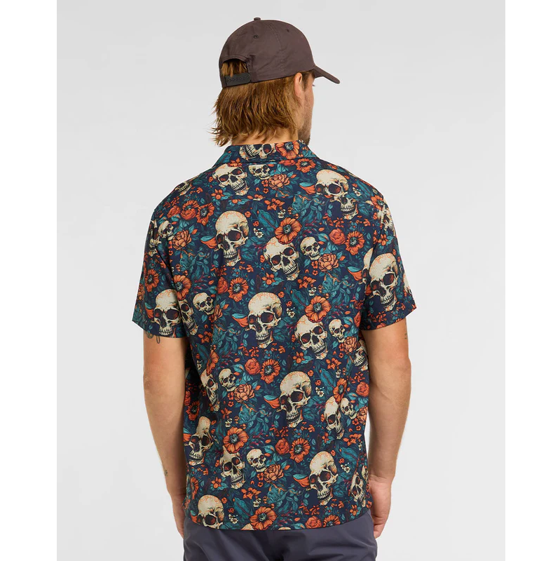 Camisa técnica DHARCO TECH PARTY SKULLDUGGERY Azul