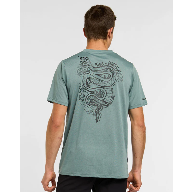 DHARCO TECH TEE ENVY Camisola de manga curta verde