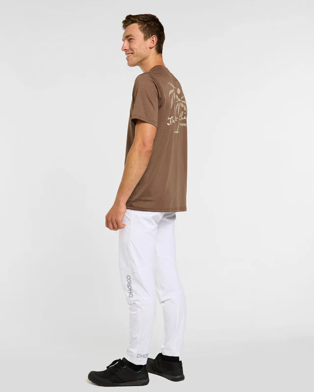 DHARCO TECH TEE HUSK Camisola de manga curta castanha