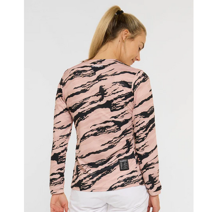 Camisola DHARCO GRAVITY AMBUSH Mangas Compridas Mulher Rosa/Preto