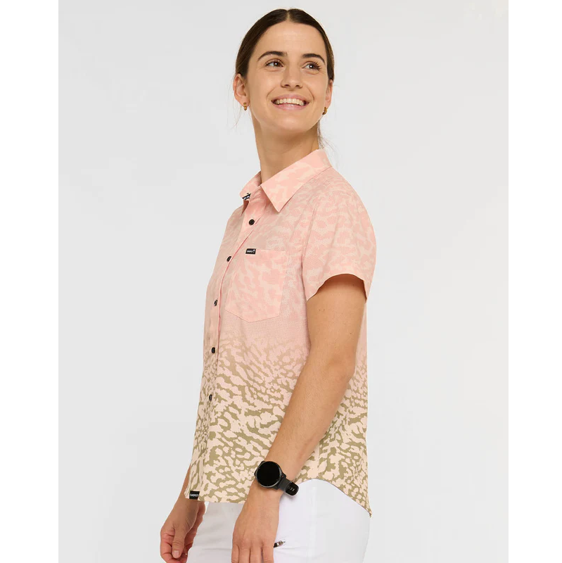 Camisa técnica DHARCO TECH PARTY PRISCILLA para mulher Bege