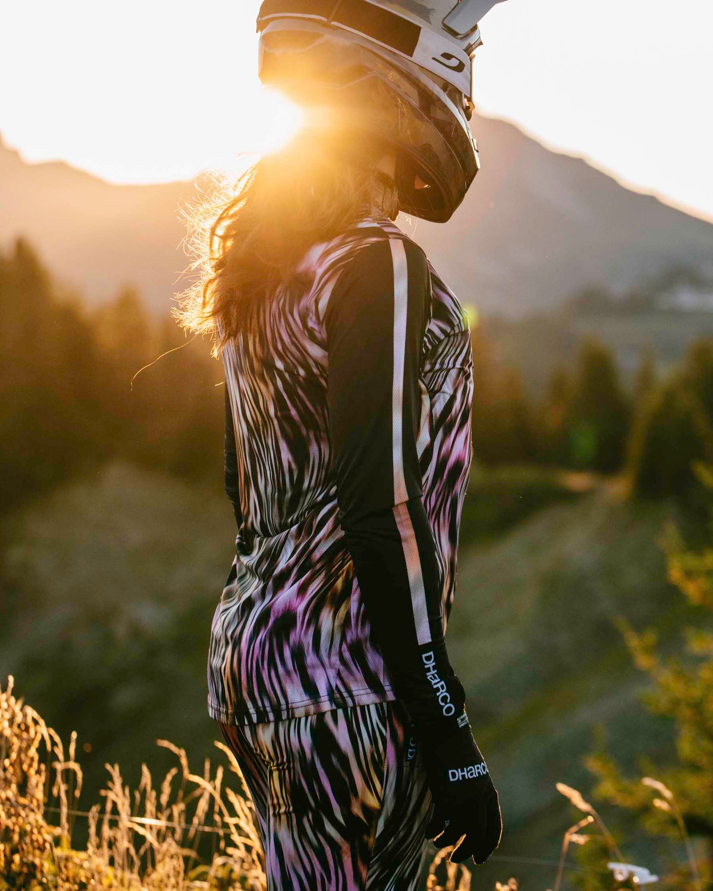 DHARCO RACE ACID SAFARI Camisola de manga comprida para mulher Multi