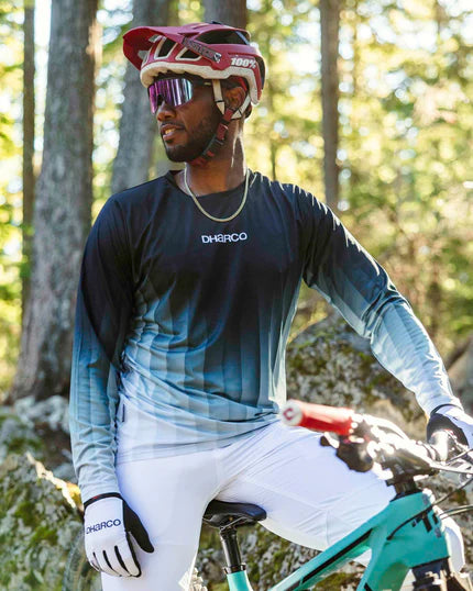 Camisola de manga comprida DHARCO RACE MIDNIGHT PRISM Verde