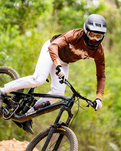 Maillot DHARCO GRAVITY DUNE Mangas Longas Castanho