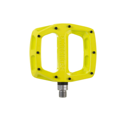 Pedais Planos DMR V12 Amarelo