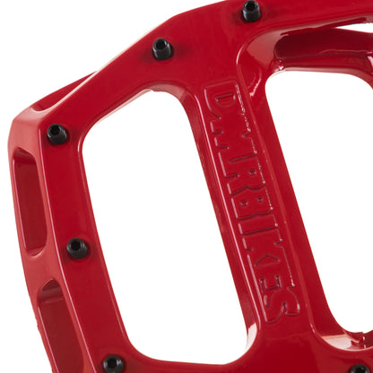 Pedais Planos DMR V12 Vermelho