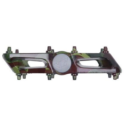Pedais Planos DMR V6 Verde Camo
