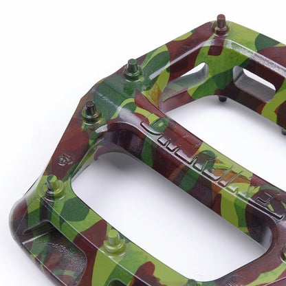 Pedais Planos DMR V6 Verde Camo