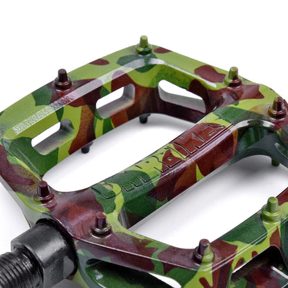 Pedais Planos DMR V6 Verde Camo