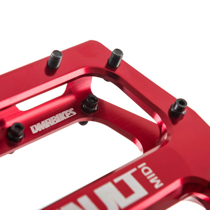 Pedais Planos DMR VAULT MIDI Vermelho