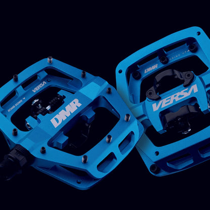 Pedais Planos / Auto DMR VERSA Azul