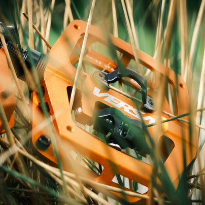 Pedais Planos / Auto DMR VERSA Laranja