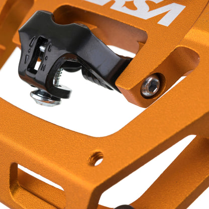 Pedais Planos / Auto DMR VERSA Laranja