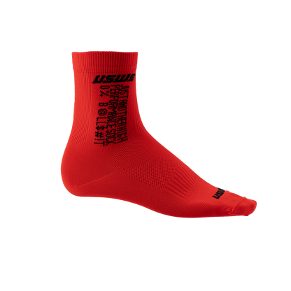 Meias USWE X MTB Vermelho