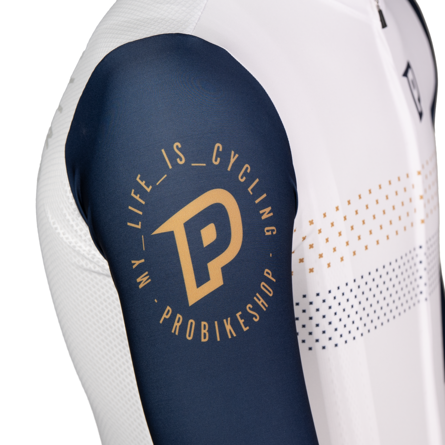 PROBIKESHOP Camisola de manga curta Marinha/Branco
