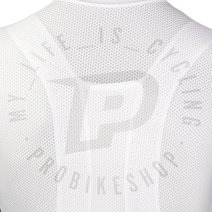 Camisola PROBIKESHOP By CHEF DE FILE Mangas Curtas Azul-marinho/Branco