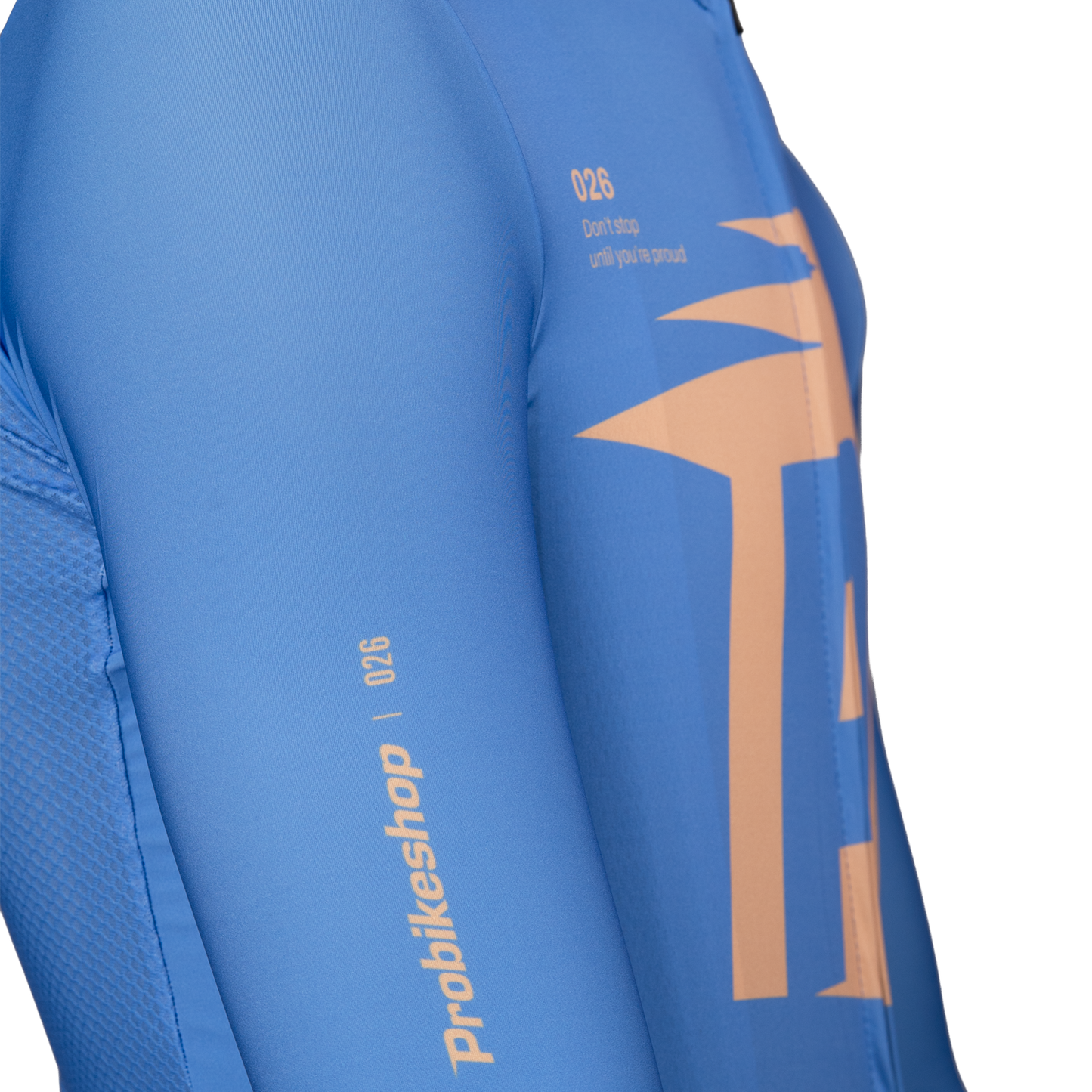 PROBIKESHOP Camisola de manga curta azul/lilás