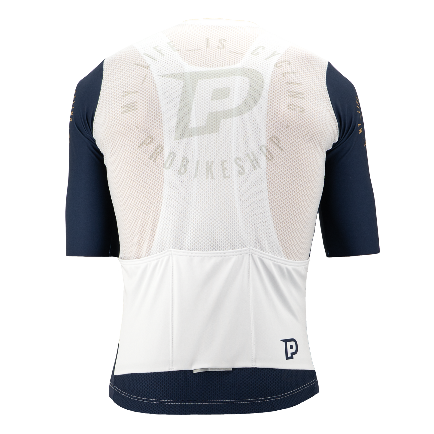 PROBIKESHOP Camisola de manga curta Marinha/Branco