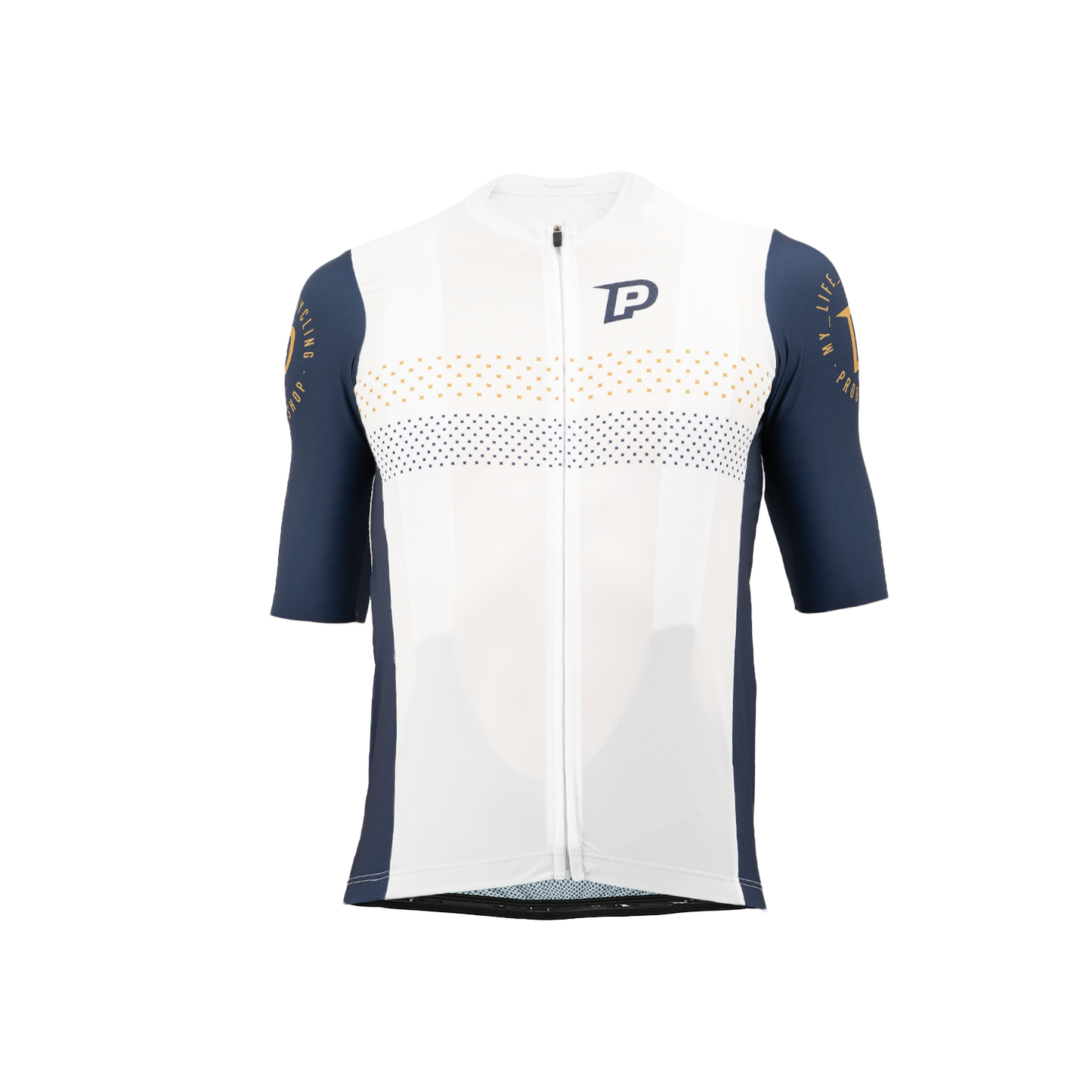 PROBIKESHOP Camisola de manga curta Marinha/Branco
