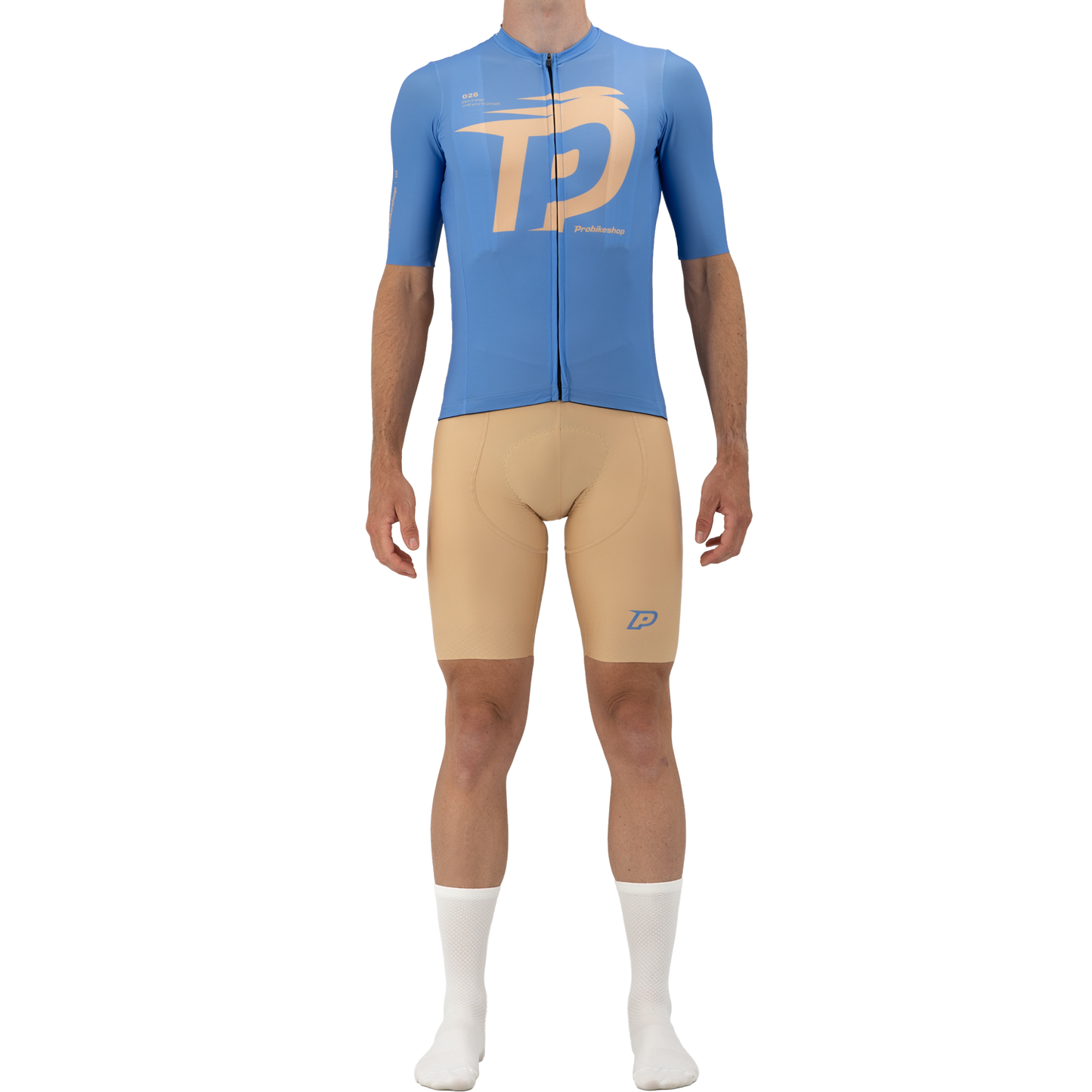 PROBIKESHOP Camisola de manga curta azul/lilás