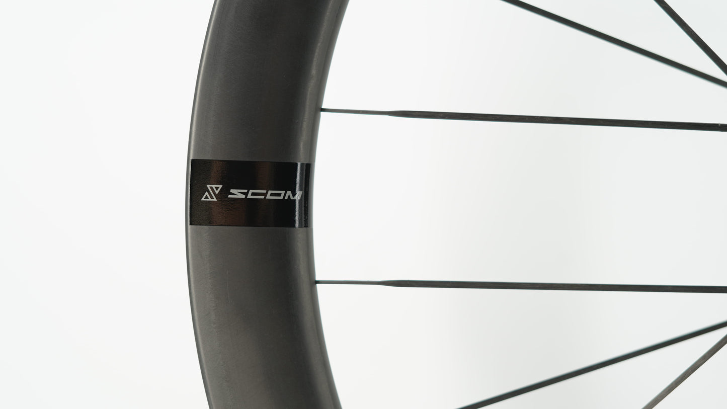 Par de rodas SCOM ULTRA + Tubeless Ready (bloqueio central)