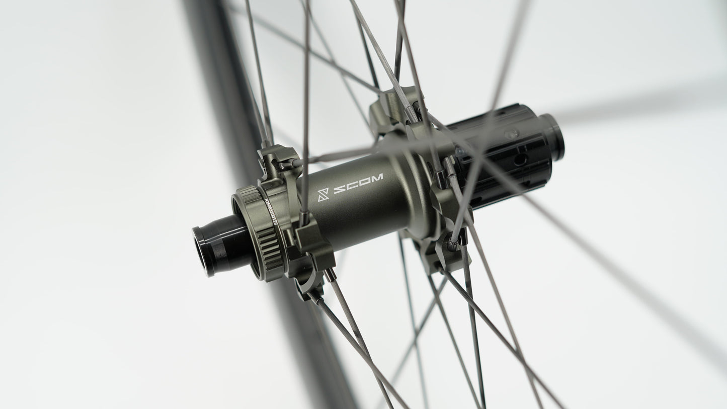 Pares de rodas SCOM ULTRA Tubeless Ready (Center Lock)