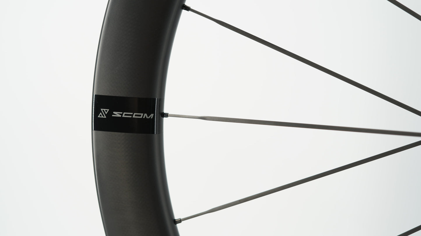 Pares de rodas SCOM ULTRA Tubeless Ready (Center Lock)
