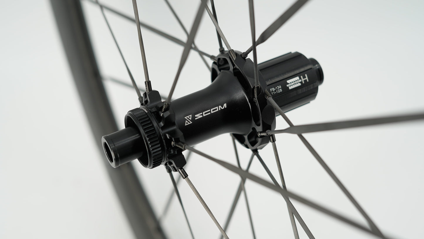 Par de rodas SCOM RACE Tubeless Ready (Center Lock)