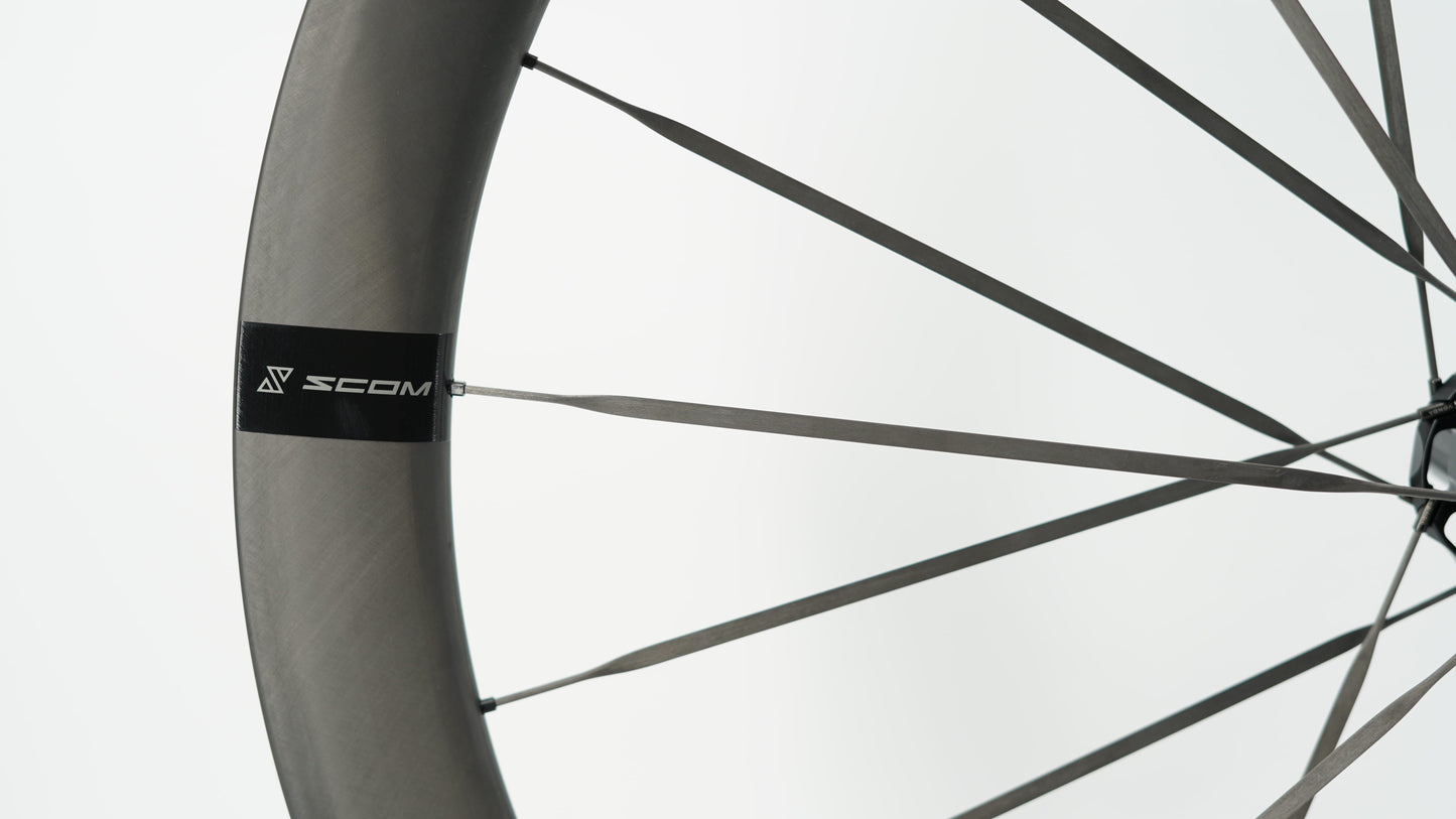 Par de rodas SCOM RACE Tubeless Ready (Center Lock)