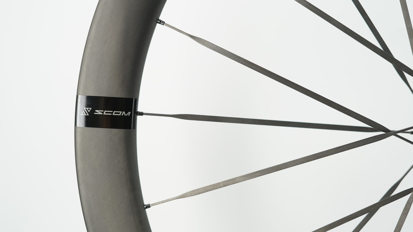 Par de rodas SCOM RACE Tubeless Ready (Center Lock)