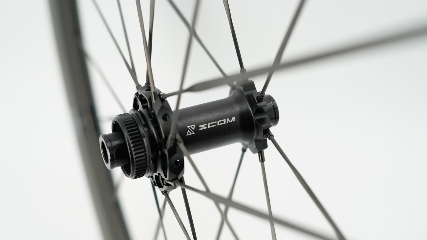 Par de rodas SCOM RACE Tubeless Ready (Center Lock)