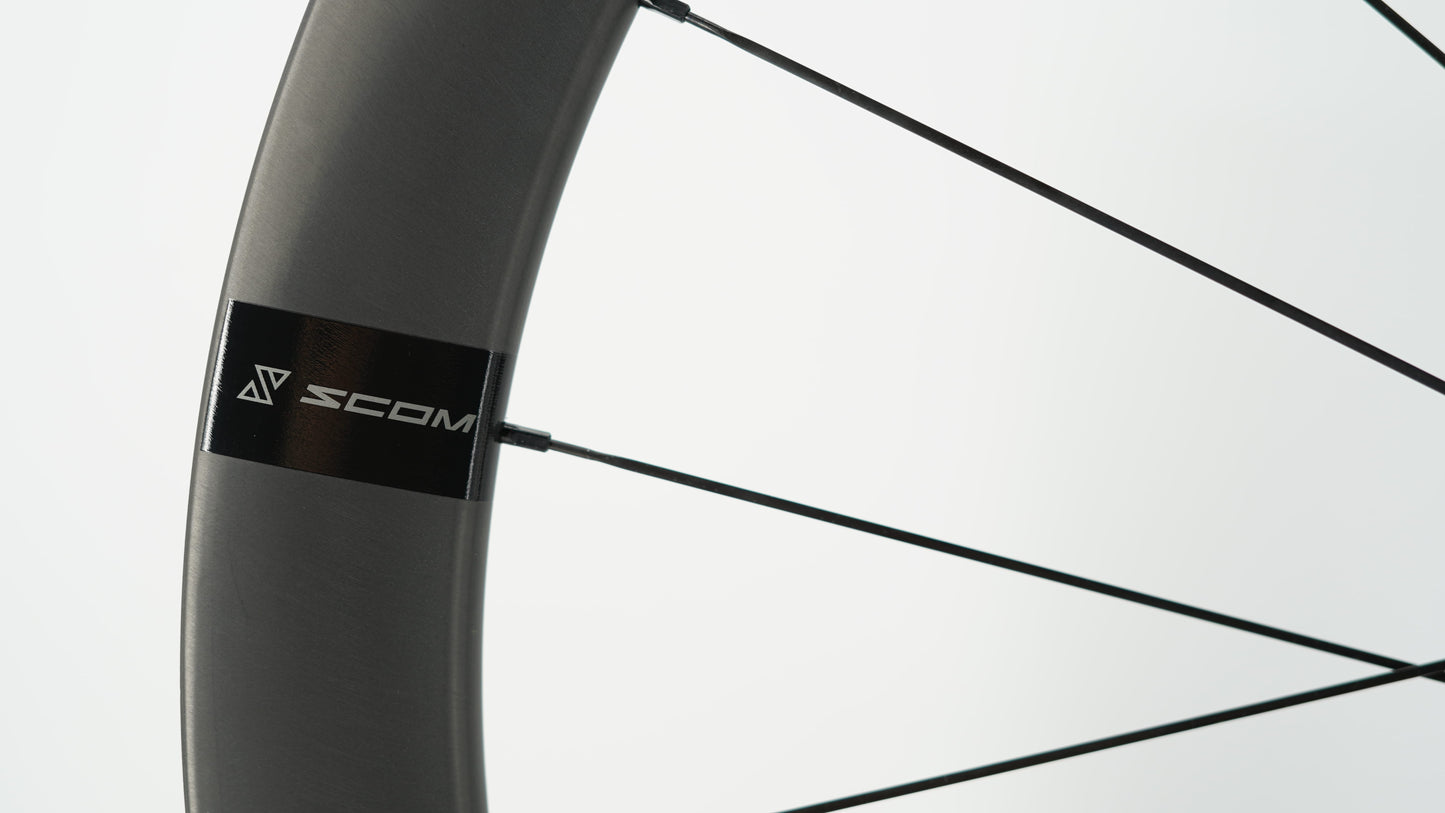 Par de rodas SCOM EVO Tubeless Ready (Center Lock)