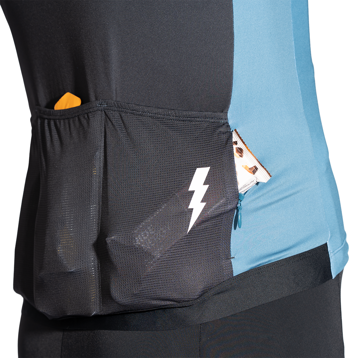 Camisola de manga curta USWE GRUS GRAVEL Azul