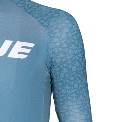 Maillot Mangas Curtas USWE GRUS GRAVEL Azul