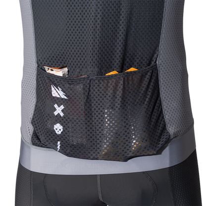 Maillot de Mangas Curtas USWE VENT GRAVEL Preto