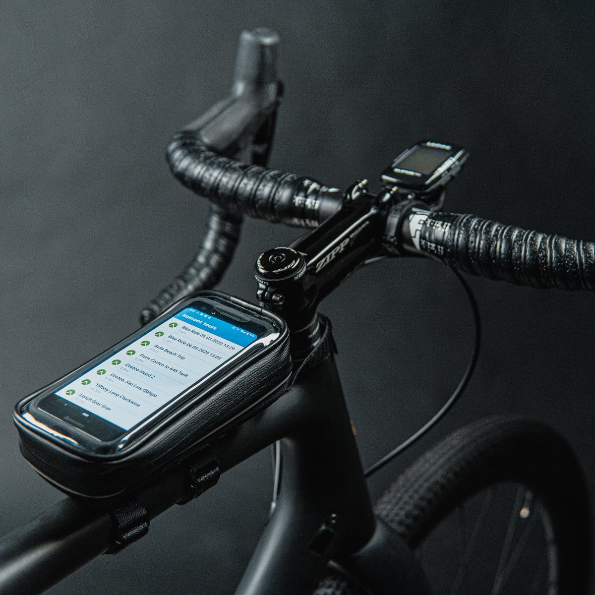 Bolsa de quadro LEZYNE SMART ENERGY CADDY XL para tubo superior preta