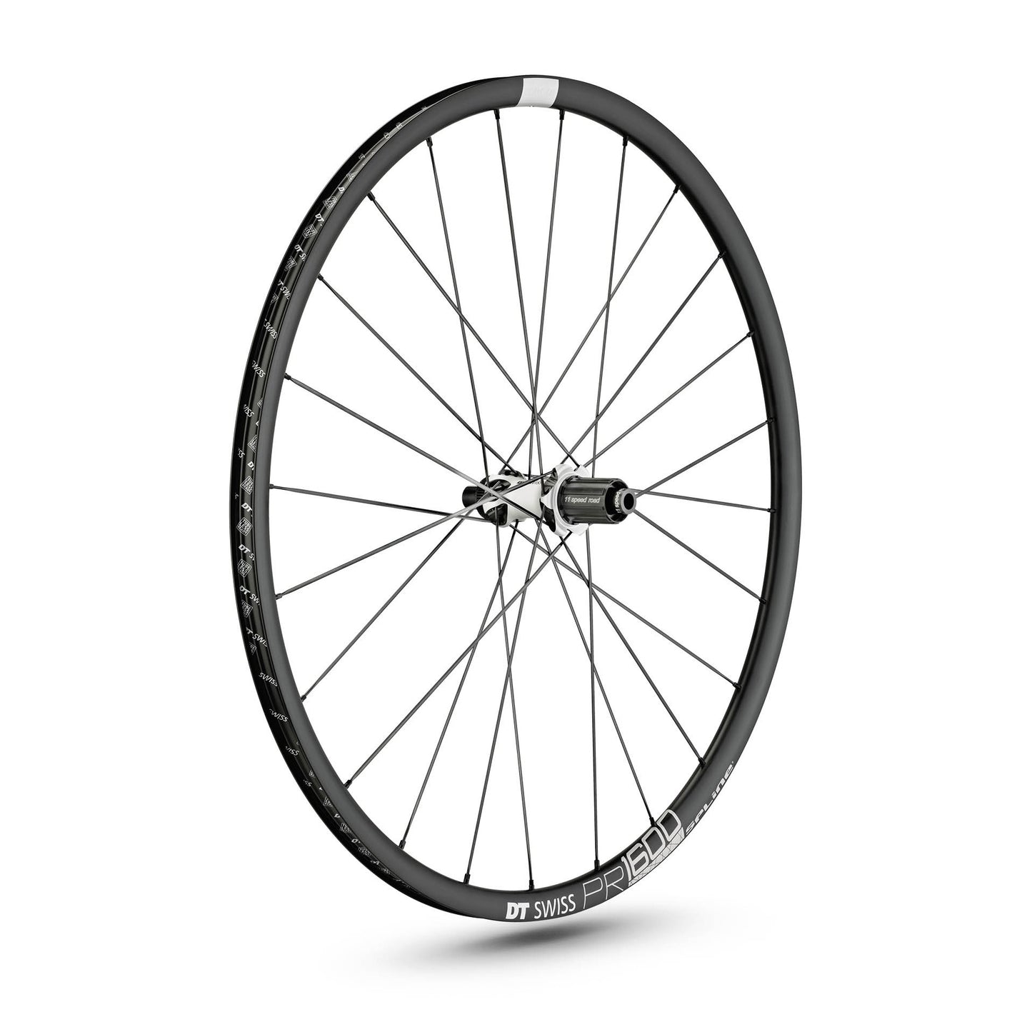 Par de rodas DT SWISS PR 1600 SPLINE 23 DISC Tubeless Ready (bloqueio central)